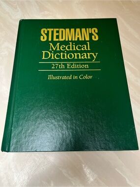 STEDMAN'S Medical Dictionary 27th Edition - Green